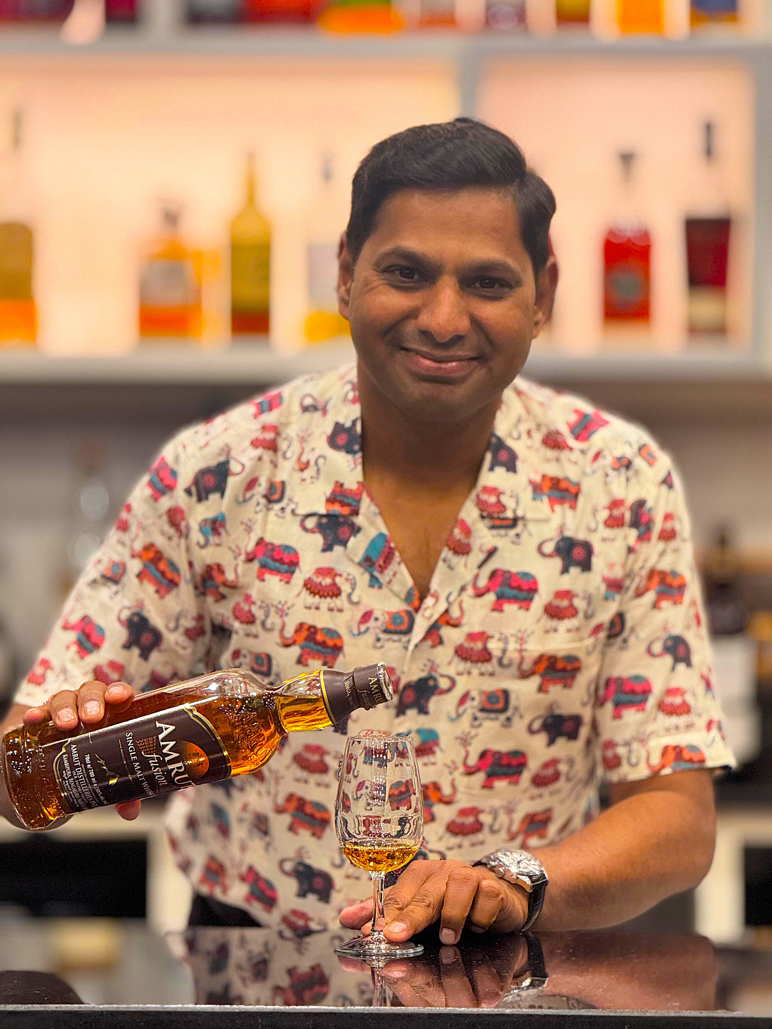 Portrait of Asmani Subramanian